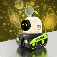 Нічник-проєктор Droid WH-E03 з Bluetooth і обертанням 360°