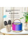 Бежевая Bluetooth колонка K52 для караоке, с RGB подсветкой