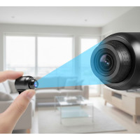 Wi-Fi IP-камера X5, огляд 160°, нічним баченням, детектором руху, віддалений доступ