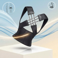 Корсет для выравнивания спины и разгрузки позвоночника POSTURE BELT Эластичный корректор осанки