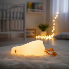 Силіконовий нічник із сенсорним керуванням таймер 30 хвилин акумуляторний