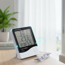 Цифровий термометр-гігрометр HTC-1