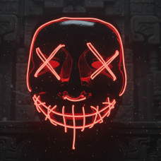 Неонова маска Purge Mask Судна ніч ABC судна ніч