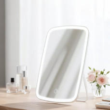 Косметичне дзеркало з підсвіткою для макіяжу акумуляторне Jordan Judy LED Makeup Mirror NZ520