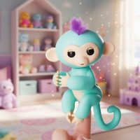 Інтерактивна іграшка мавпочка Fingerlings Monkey