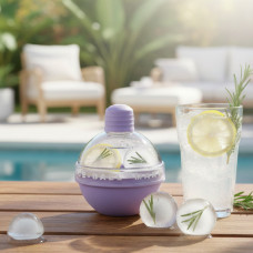 Форма для кубиків льоду крижана куля для льоду Кулька 6 см Ice Ball, Лід для віскі