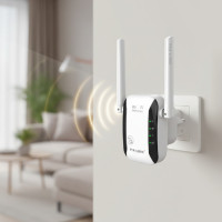 Репітер Wi-Fi з вилкою для розетки LV-WR29 Підсилювач Wi-Fi сигналу