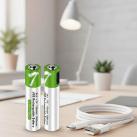 Комплект батарейки AAA 2 шт. з роз'ємом USB Type-C від Smartoools на 1.5V/750mWh