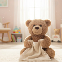 Интерактивный Говорящий мишка Пикабу Peekaboo Bear играющий с ребенком в прятки