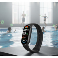 Фітнес-браслет M9 Band з пульсометром крокоміром і моніторингом сну Bluetooth-сумісність Android/iOS