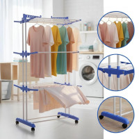 Сушарка для білизни Garment rack with wheels