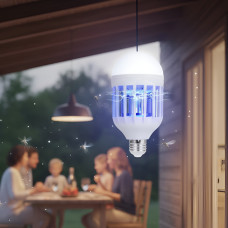 Лампа біла світлодіодна від комарів Zapp Light Led Lamp /  антимоскітний знищувач комах від мережі