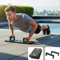Набор для тренировок Power Press Push Up Board 14в1