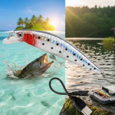 Приманка для ловли хищных рыб Twitching Lure, Электронная приманка для ловли рыб