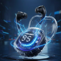 Бездротові навушники із зарядним кейсом TWS Ultrapods Pro Навушники з шумозаглушенням і дисплеєм
