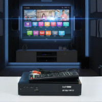 Цифровой ТВ тюнер TV приставка TS/S2 combo 9902 Black
