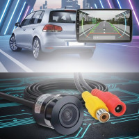 Автокамера, камера заднього огляду для автомобіля Car Cam 185L Black