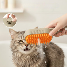 Щітка гребінець для кішок і собак із парою Steamy Brush