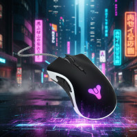 Игровая компьютерная мышь DeathAdder Elite Destiny с подсветкой Геймерская
