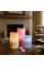 Светодиодный Ночник Набор свечей LED светильник 3 свечи 12 цветов Luma Candles Color Changing с пультом