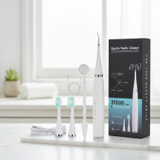 Ультразвукова зубна щітка-скалер 2в1 Electric Sonic з насадками дзеркалом для видалення нальоту