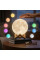 Нічник Місяць 13 см 3D Magic Moon Light Touch Control Білий настільний сенсорний світильник