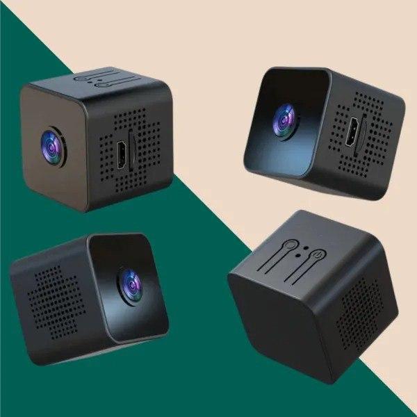 IP-відеокамера P7-X6D компактна Wi-Fi камера безпеки з нічним баченням для кімнати