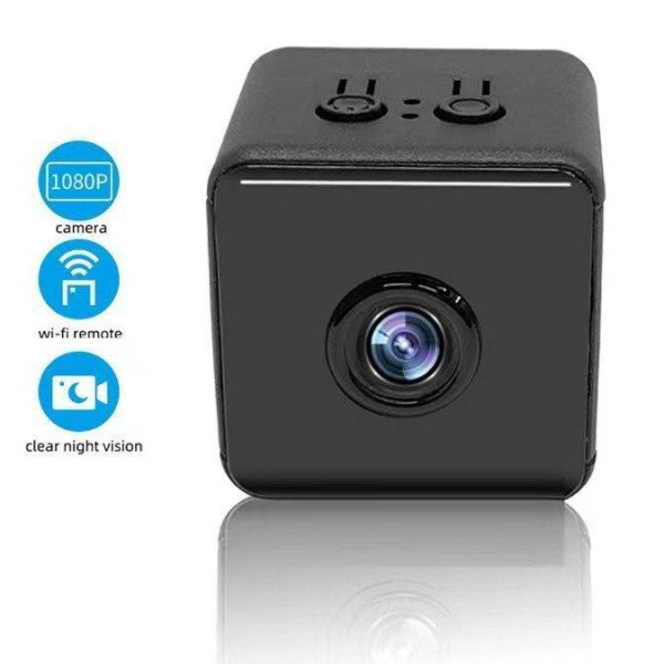 IP-відеокамера P7-X6D компактна Wi-Fi камера безпеки з нічним баченням для кімнати