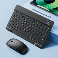 Клавіатура та миша AND 5370 бездротовий Bluetooth комплект для ноутбука чорний