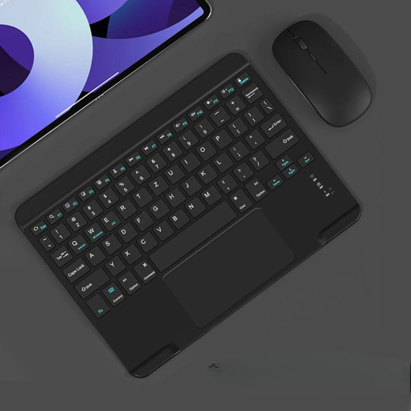 Клавіатура та миша AND 5370 бездротовий Bluetooth комплект для ноутбука чорний
