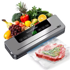 Апарат для вакуумування продуктів 002 вакуумний пакувальник із функцією запаювання 5 режимів