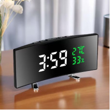 LED часы 6508 RuiJiao цифровые настольные с датой влажностью и температурой