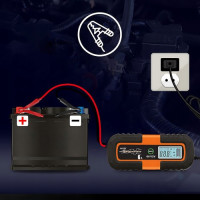 Автомобільний зарядний пристрій Expert ЗП-400 2287 12 V-пристрій для АКБ