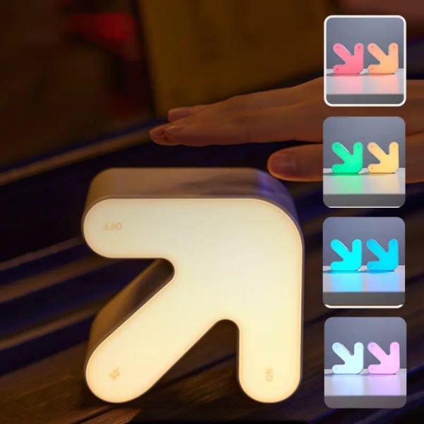 Лампа нічник AND 1491 LED RGB декоративна стрілка