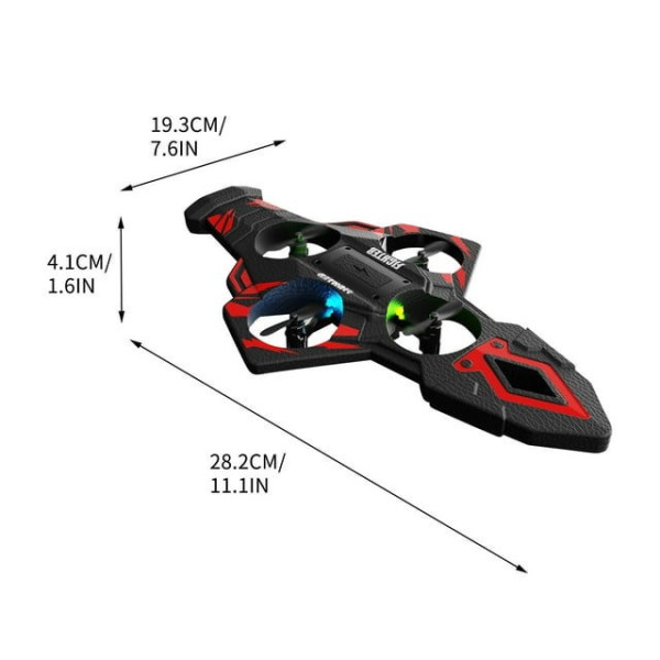 Дрон для съемки L29 RC 360° трюковой с подсветкой