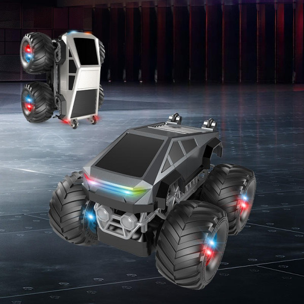 Машинка трюковая LH-C096 RC внедорожник Cybertruck вращение 360°
