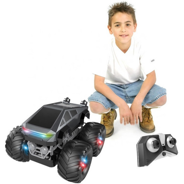 Машинка трюковая LH-C096 RC внедорожник Cybertruck вращение 360°