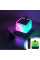Акустика K18 портативна колонка FM USB TF AUX RGB караоке