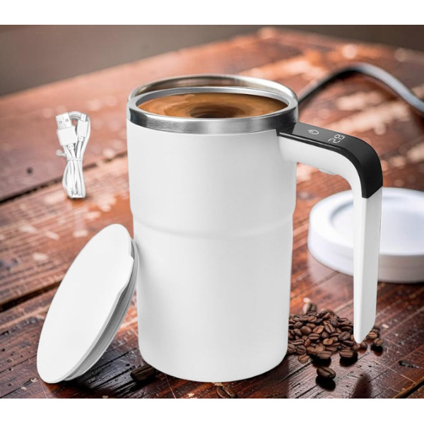 Автоматическая кружка 380 мл self stirring mug USB термокружка