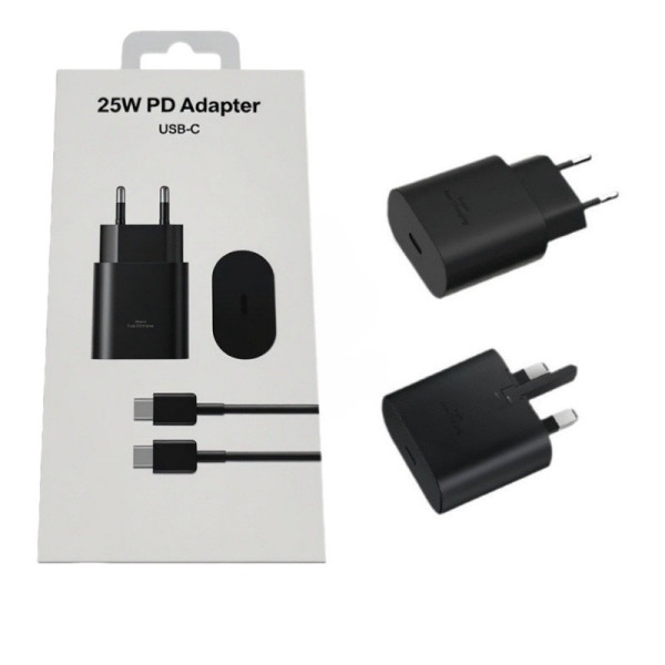 Зарядний пристрій USB-C 25W PD блок живлення Type-C Fast Charge