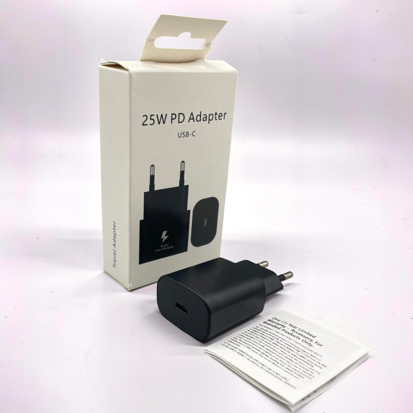 Зарядний USB-C 25W PD 9173 блок живлення для смартфонів і планшетів