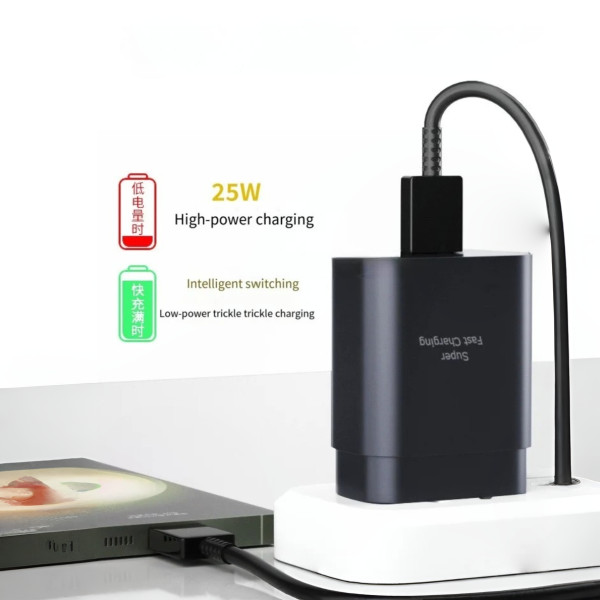 Зарядний USB-C 25W PD 9173 блок живлення для смартфонів і планшетів