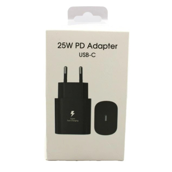 Зарядний USB-C 25W PD 9173 блок живлення для смартфонів і планшетів