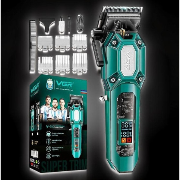 Машинка для стрижки VGR V-900 профессиональная с керамическими лезвиями