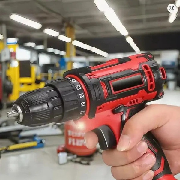 Шуруповерт KRAFFTEC 24V аккумуляторный с комплектом насадок для работ