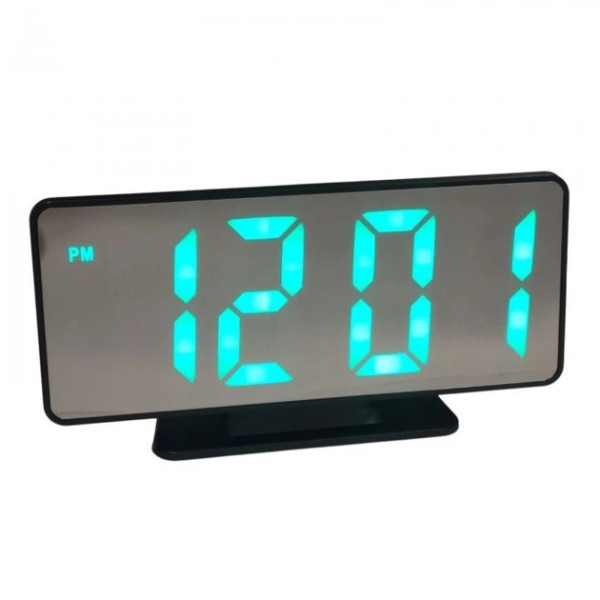 Настільний годинник VST-888H RGB LED електронний з підсвіткою
