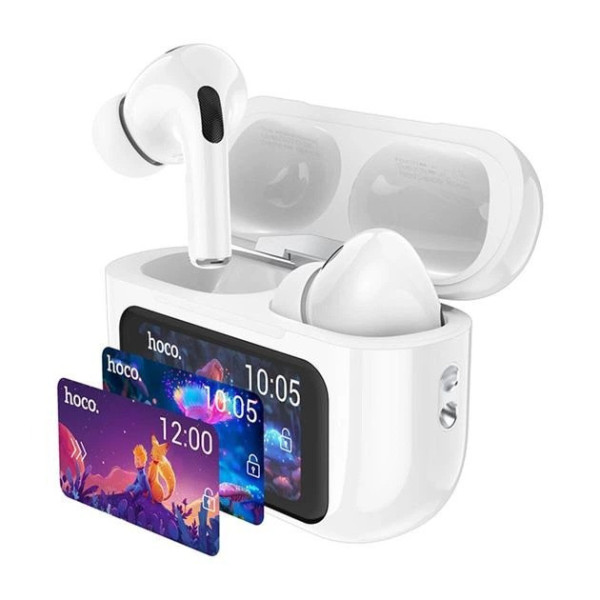 Навушники гарнітура Bluetooth TWS ANC ENC із сенсорним кейсом і дисплеєм