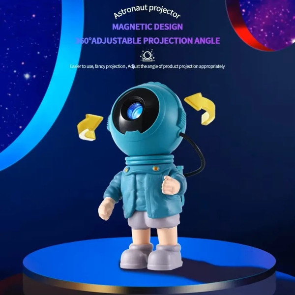 Проектор космоса Astronaut Infinity Star ночник для детской