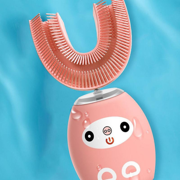 Зубна щітка U-shaped дитяча електрична силіконова