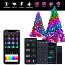 Гирлянда RGB 5 м LED Bluetooth подсветка для комнаты
